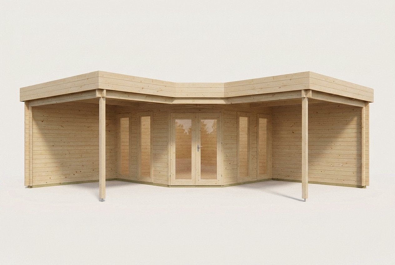 Jutka Log Cabin 6.78m x 6.78m