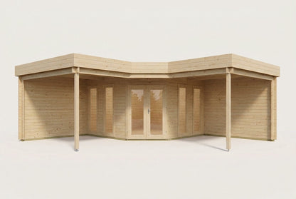 Jutka Log Cabin 6.78m x 6.78m