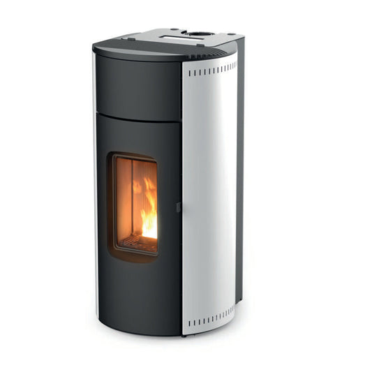 KUNAL Air 8 XUP pellet stove white finish