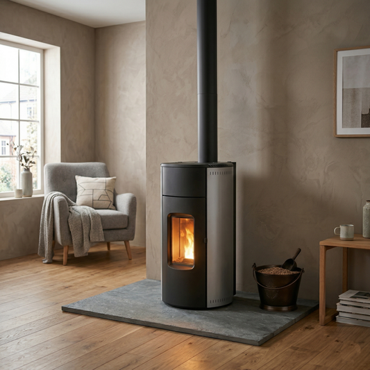 MCZ KUNAL Air 6 XUP round pellet stove