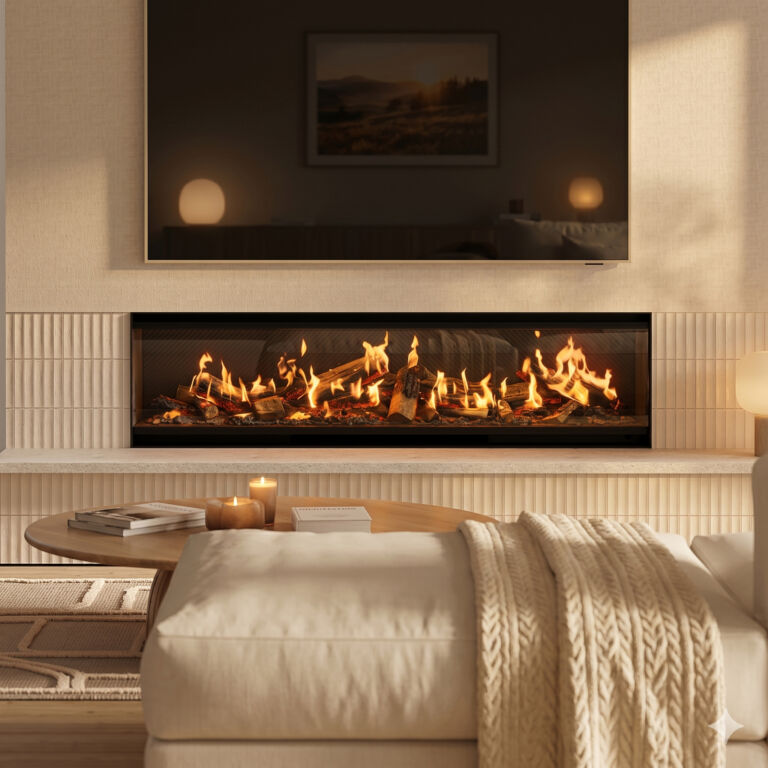 Escea LE1550 Holographic Electric Fireplace