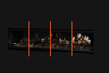 Escea LE1550 Holographic Electric Fireplace