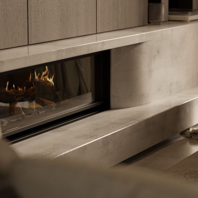 Escea LE1550 Holographic Electric Fireplace