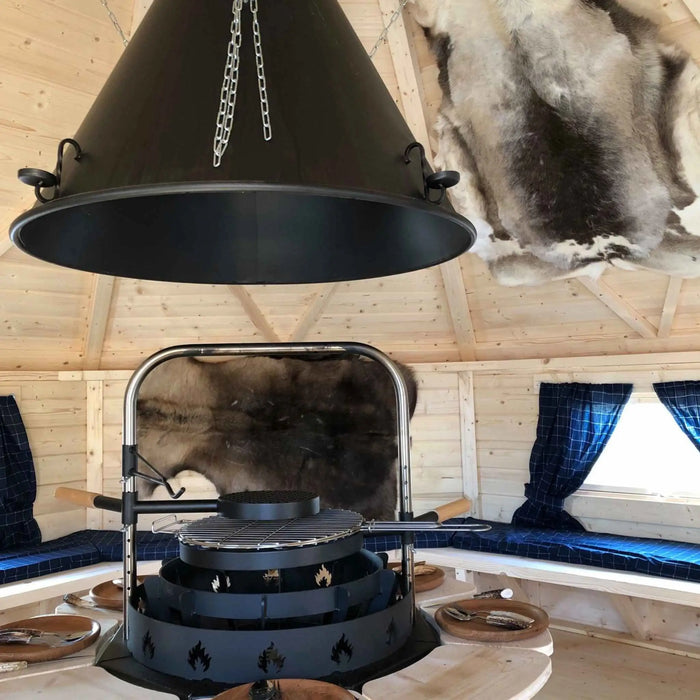Large 22 Person Grill Cabin