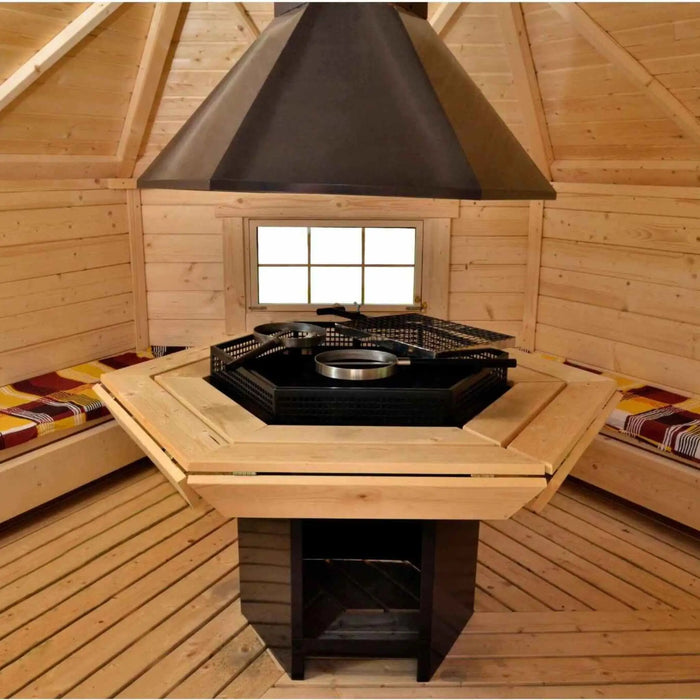 Large 22 Person Grill Cabin
