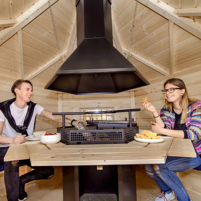 Large 22 Person Grill Cabin