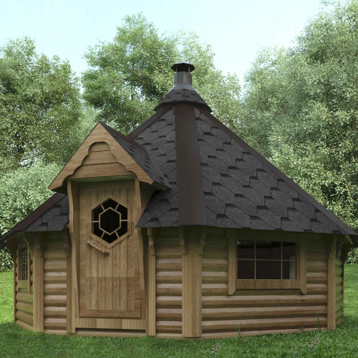 Large 22 Person Grill Cabin