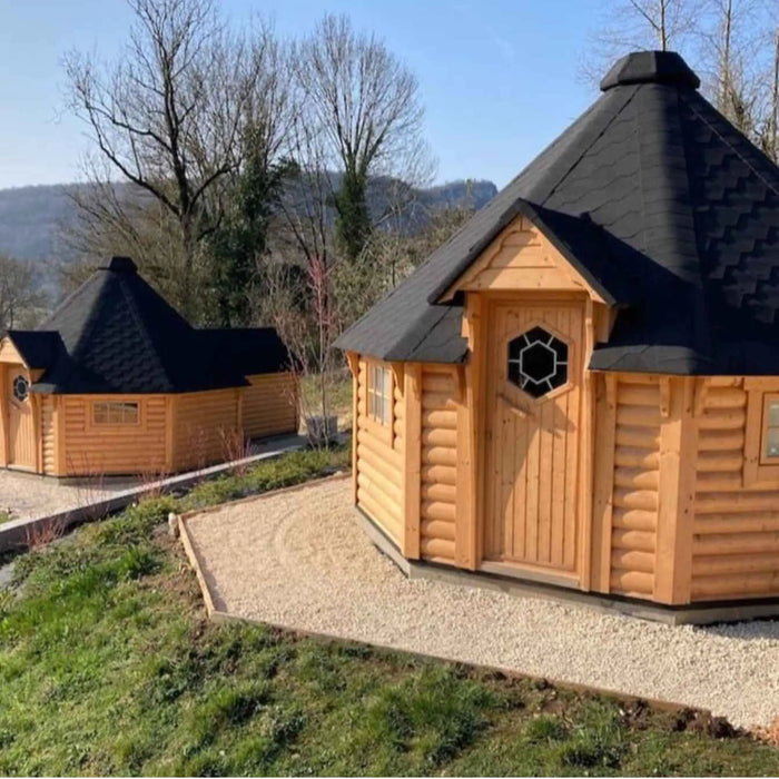 Large 22 Person Grill Cabin