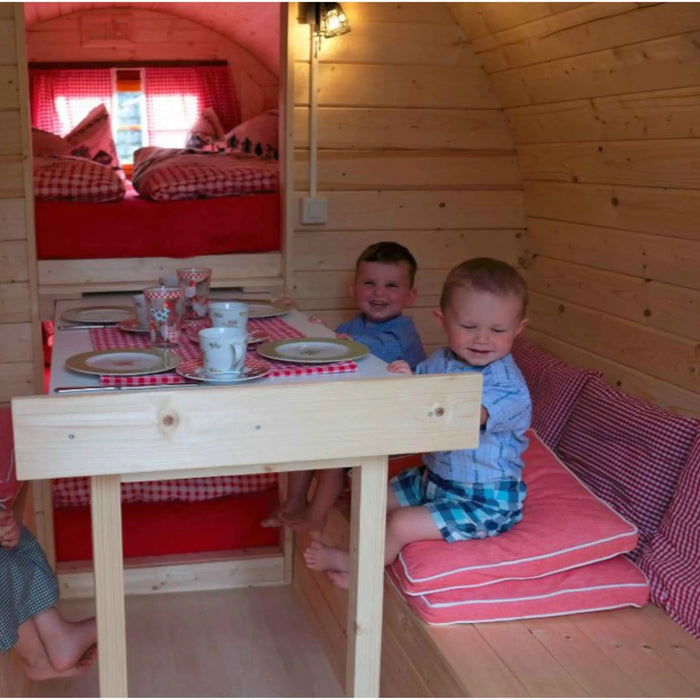 Large 4 Person Glamping Barrel