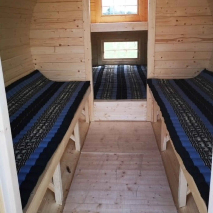 Large 4 Person Glamping Barrel