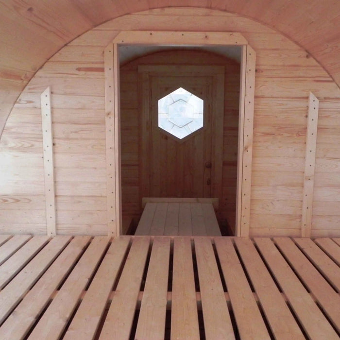 Large 4 Person Glamping Barrel