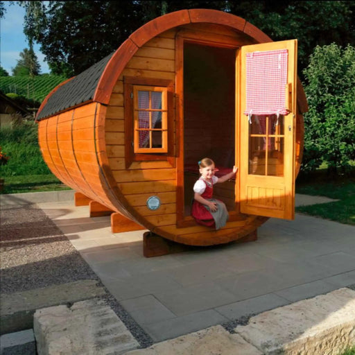 Large 4 Person Glamping Barrel