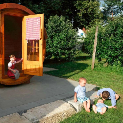 Large 4 Person Glamping Barrel