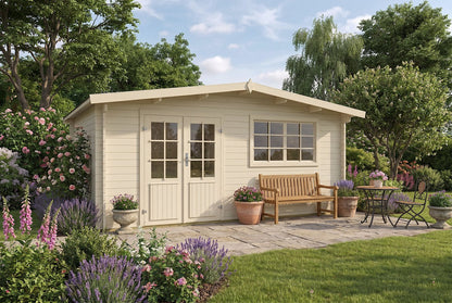 Hartwell Porch Summerhouse 5m x 4m