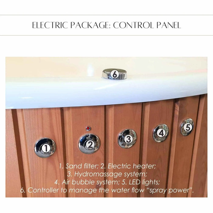 Luxury Ofuro 2 Person Hot Tub