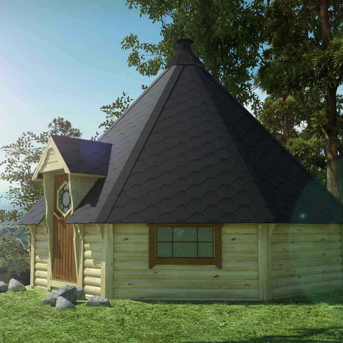 The "Mammoth" 2-6 Person Glamping Cabin