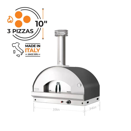 Fontana Mangiafuoco Gas Countertop Pizza Oven
