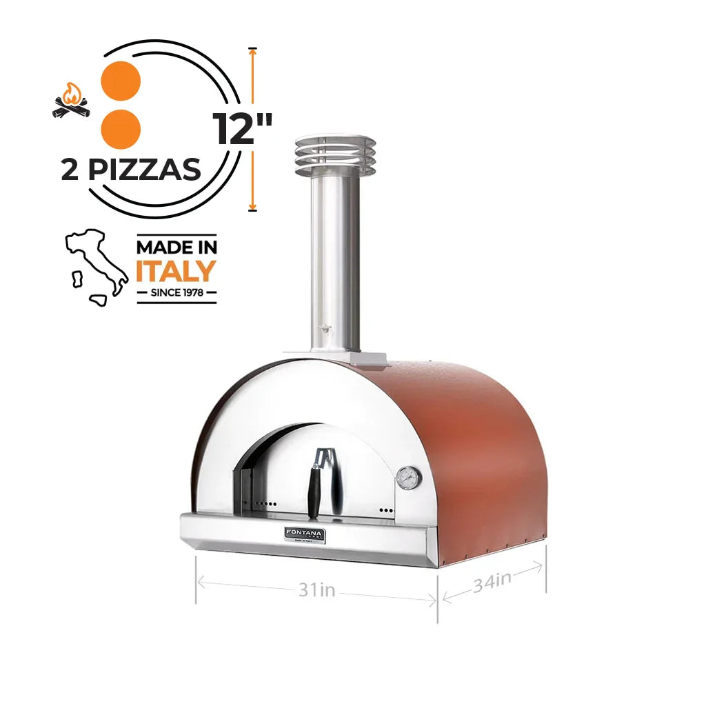 Fontana Margherita Wood-Fired Pizza Oven