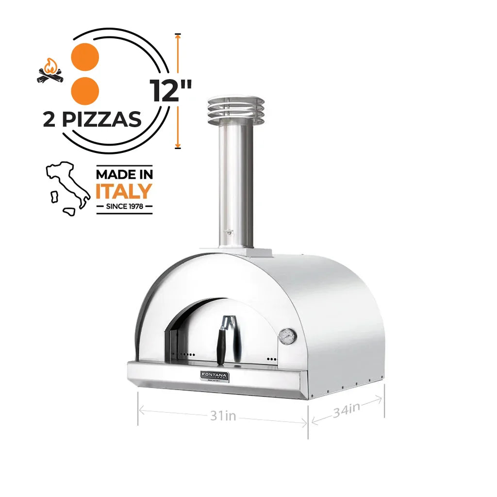 Fontana Margherita Wood-Fired Pizza Oven