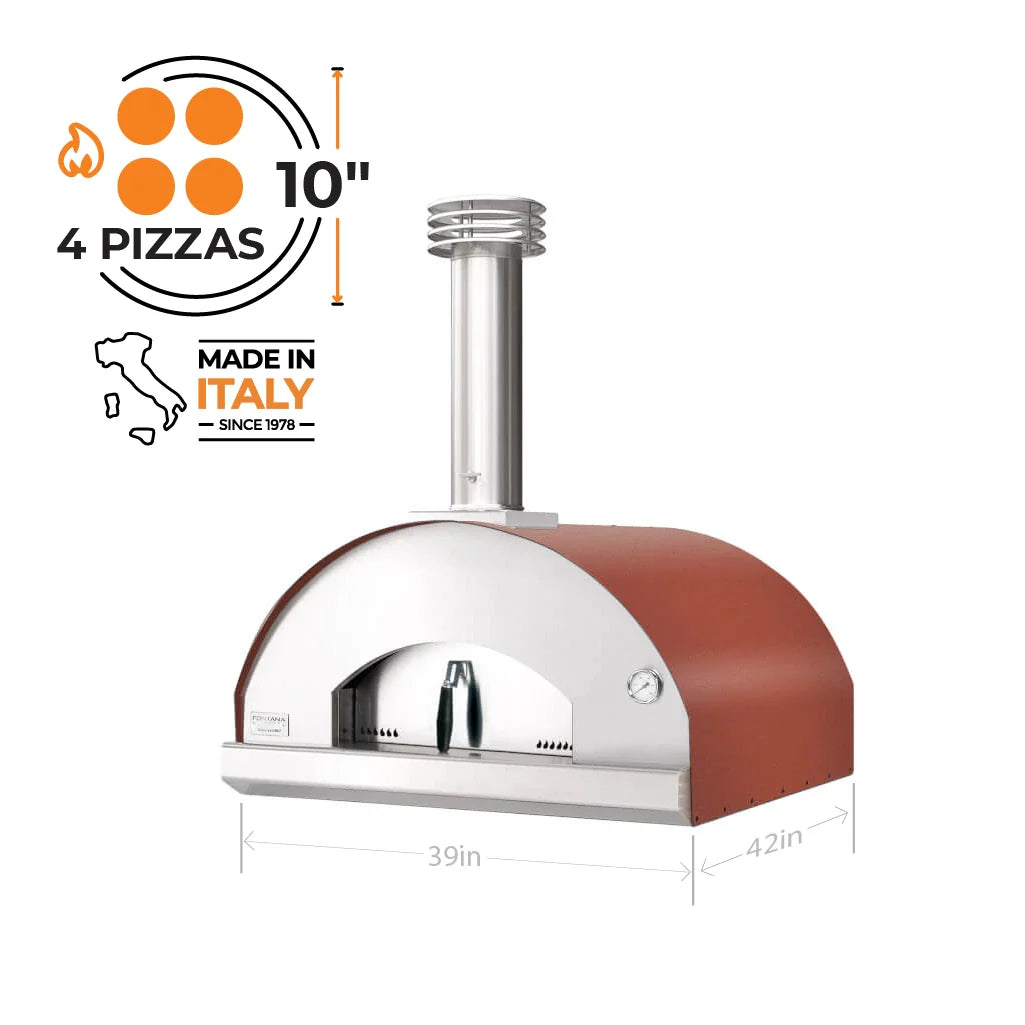 Fontana Marinara Wood-Fired Countertop Pizza Oven