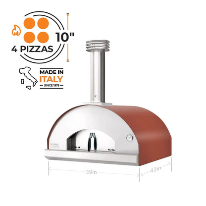 Fontana Marinara Wood-Fired Countertop Pizza Oven