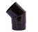 Black Enamel 5" Pipe 135° Bend to fit TVE pipe