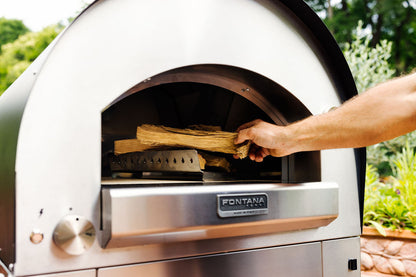 Fontana Napoli Hybrid Gas & Wood-Fired Pizza Oven