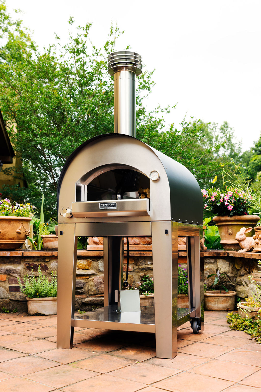 Fontana Napoli Hybrid Gas & Wood-Fired Pizza Oven