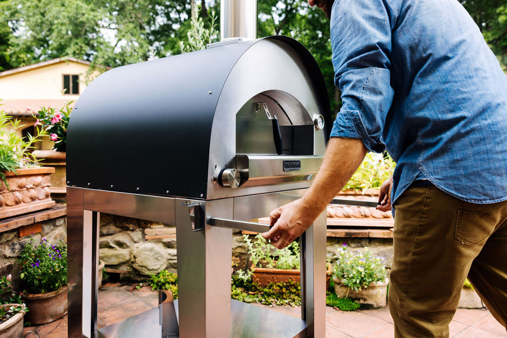 Fontana Napoli Hybrid Gas & Wood-Fired Pizza Oven