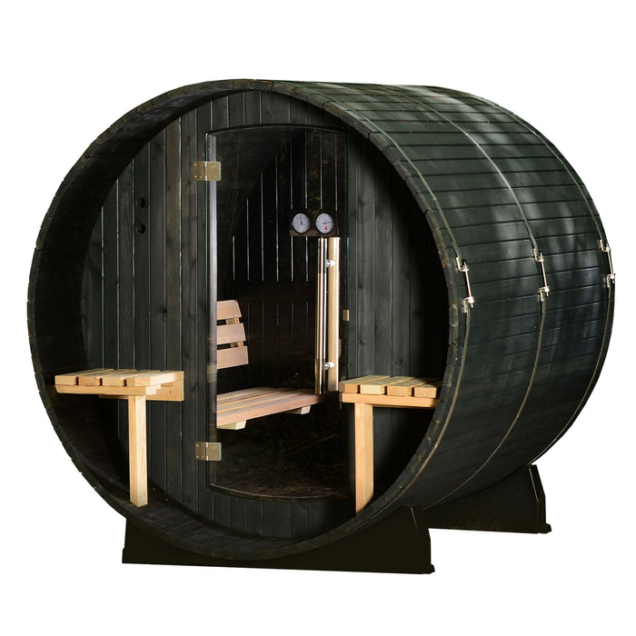 2-4 Person Canopy Barrel Sauna