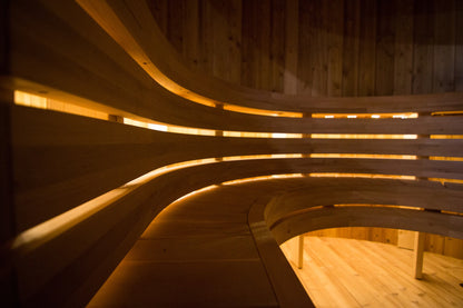 Outdoor Sauna – Two Rooms – 3,2 Meter – Thermally Modified Wood