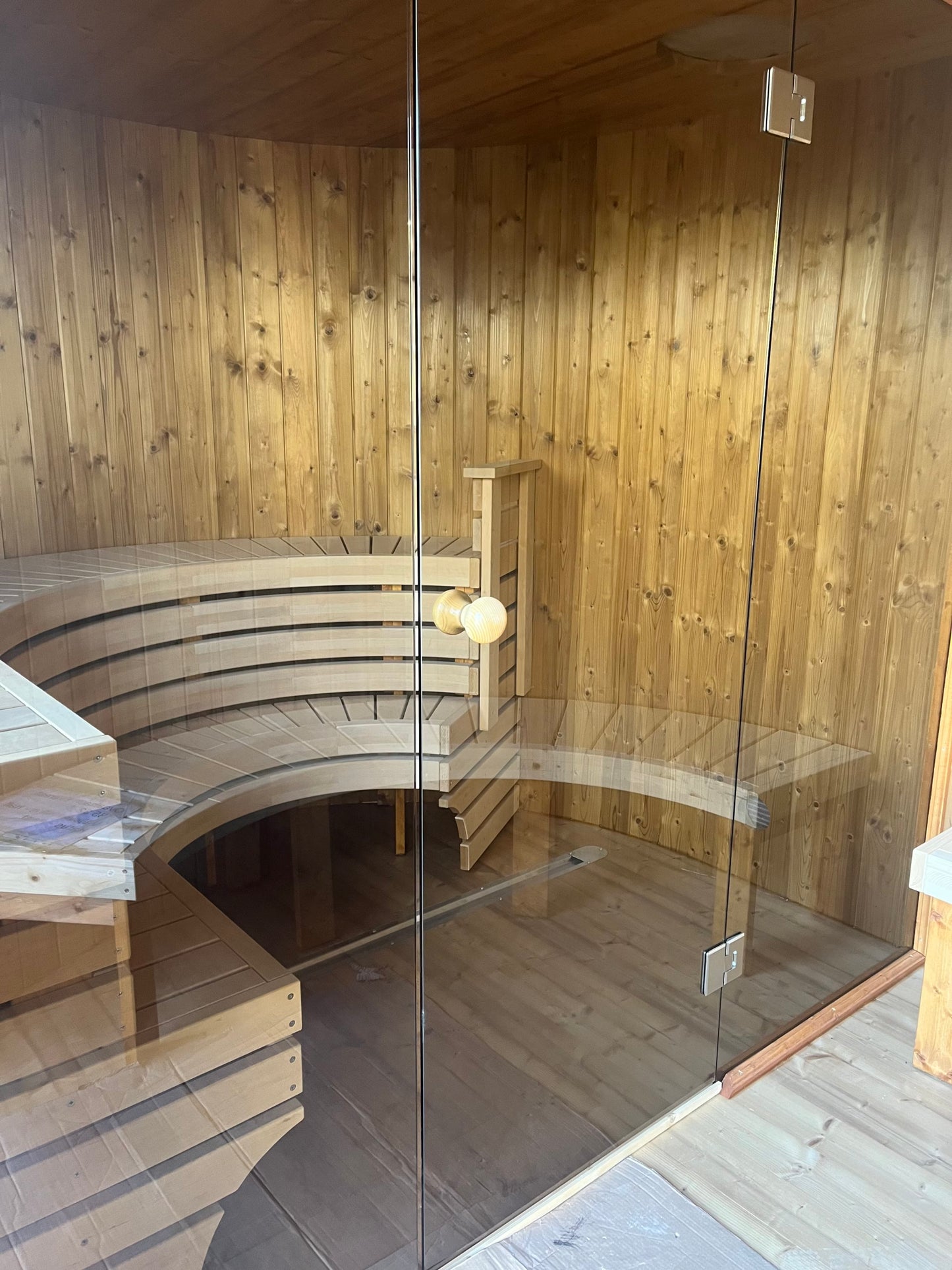 Outdoor Sauna – Two Rooms – 3,2 Meter – Thermally Modified Wood