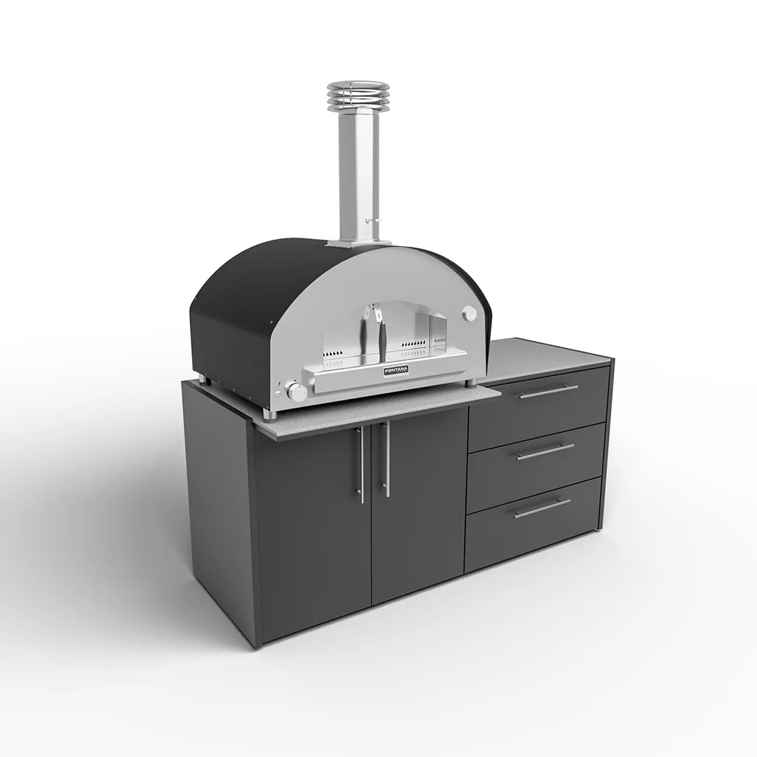 Fontana Napoli Hybrid Gas & Wood-Fired Pizza Oven