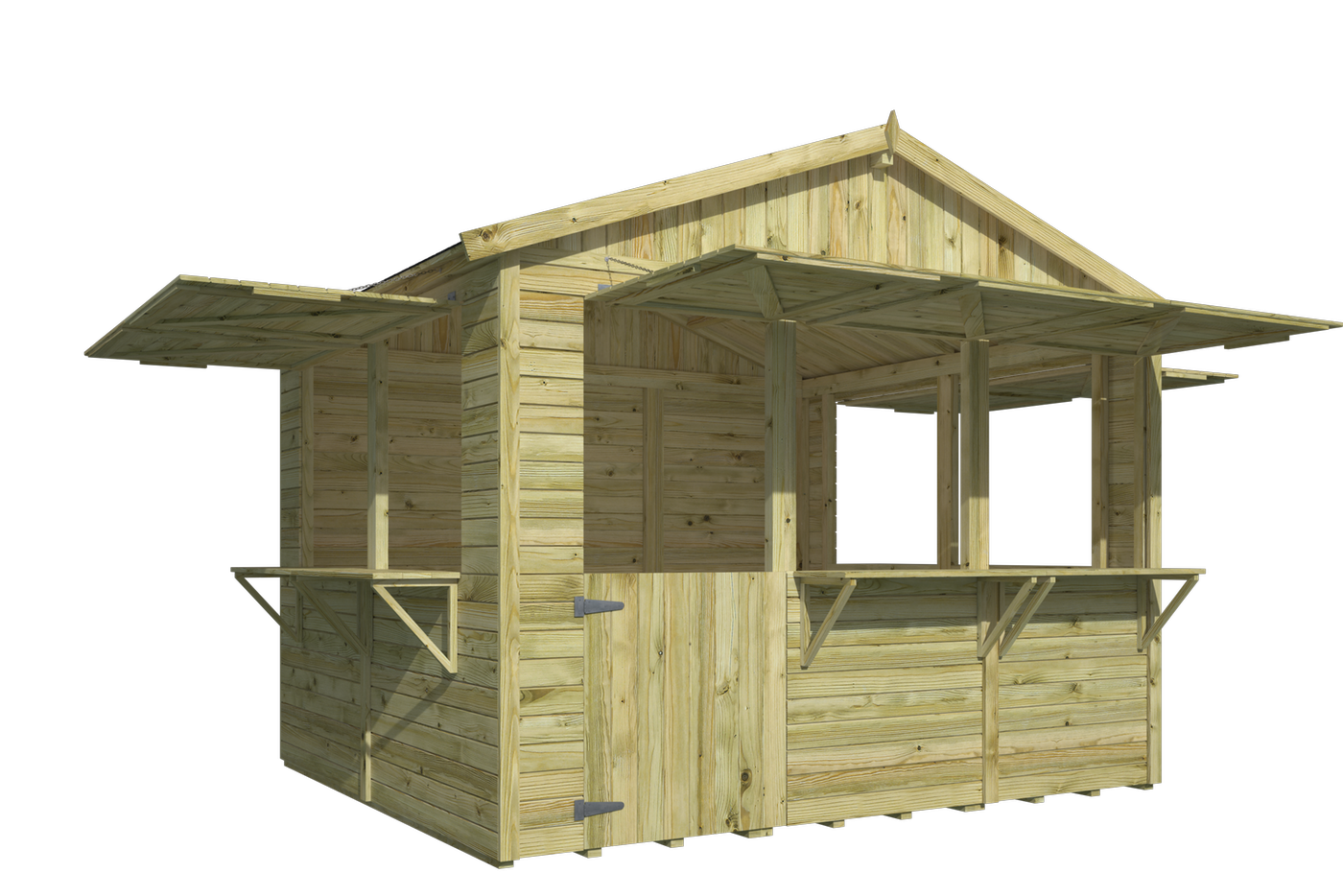 Playa Kiosk 3.08 x 2.43m (Pre-Treated Green)
