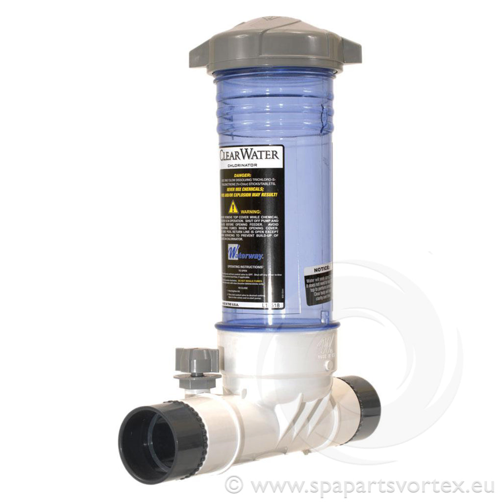 Waterway In-Line 12 Tablet Feeder 2 Inch Socket