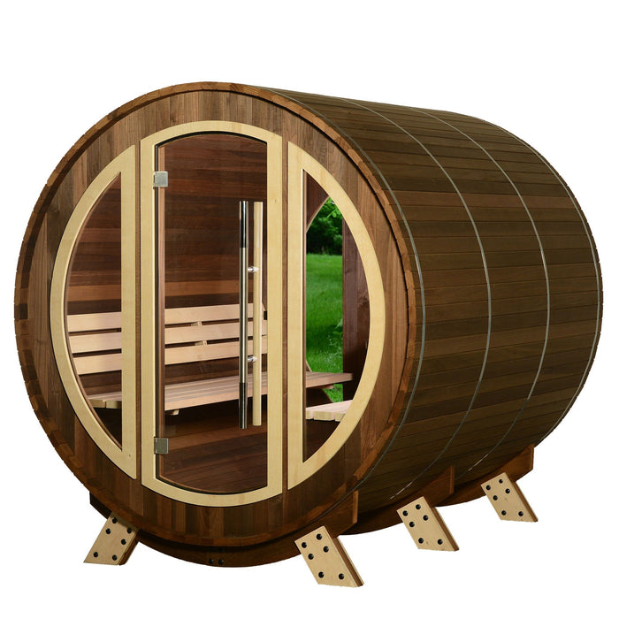 SAUNAONES® Barrel Sauna Serenity Nature Air 9