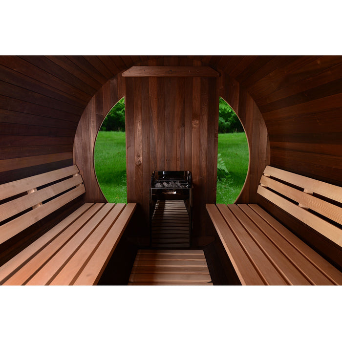 SAUNAONES® Barrel Sauna Serenity Nature Air 9