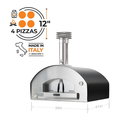 Fontana Roma Hybrid Gas & Wood-Fired Pizza Oven