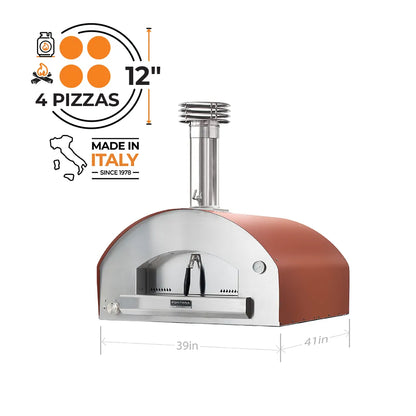 Fontana Roma Hybrid Gas & Wood-Fired Pizza Oven