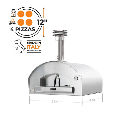 Fontana Roma Hybrid Gas & Wood-Fired Pizza Oven