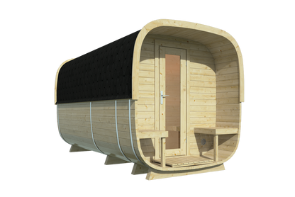 Rovaniemi sauna cube (Spruce) – 3.9 x 2.19m
