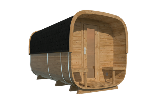 Rovaniemi cube sauna pod (Thermowood) – 3.9 x 2.19m