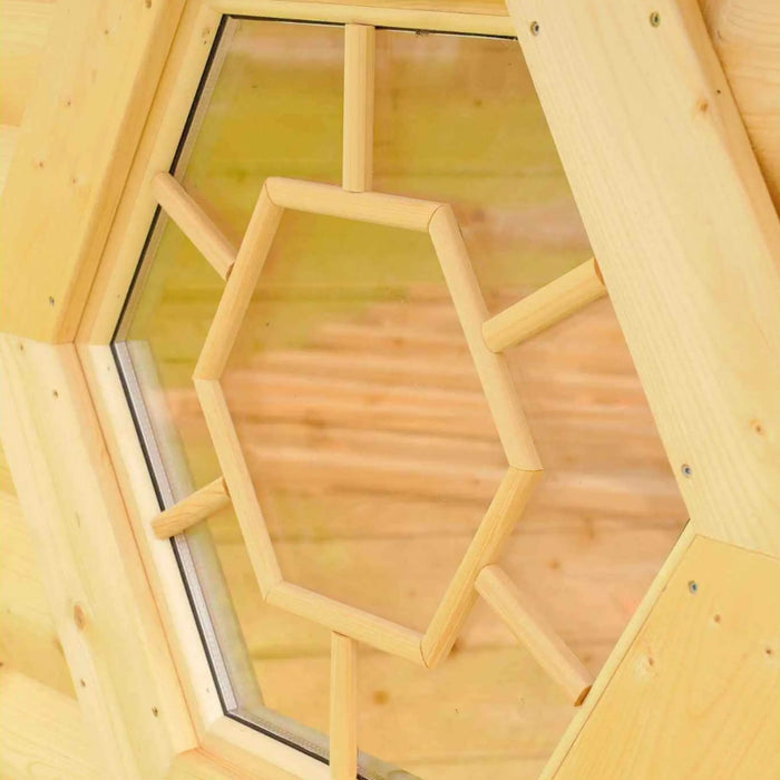 6 Person Traditional Outdoor Sauna Cabin