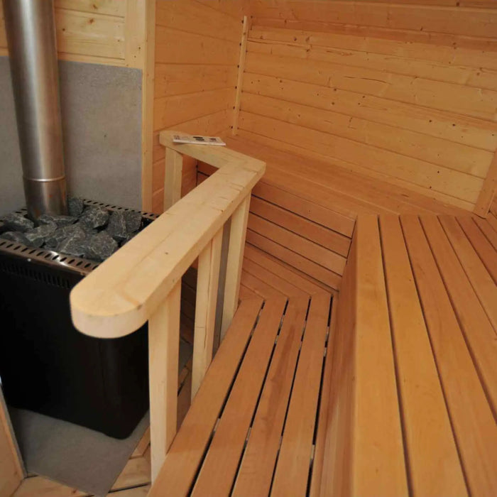 6 Person Traditional Outdoor Sauna Cabin