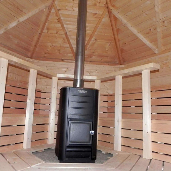 6 Person Traditional Outdoor Sauna Cabin