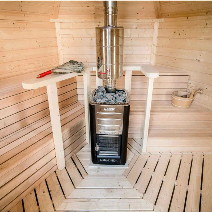6 Person Traditional Outdoor Sauna Cabin