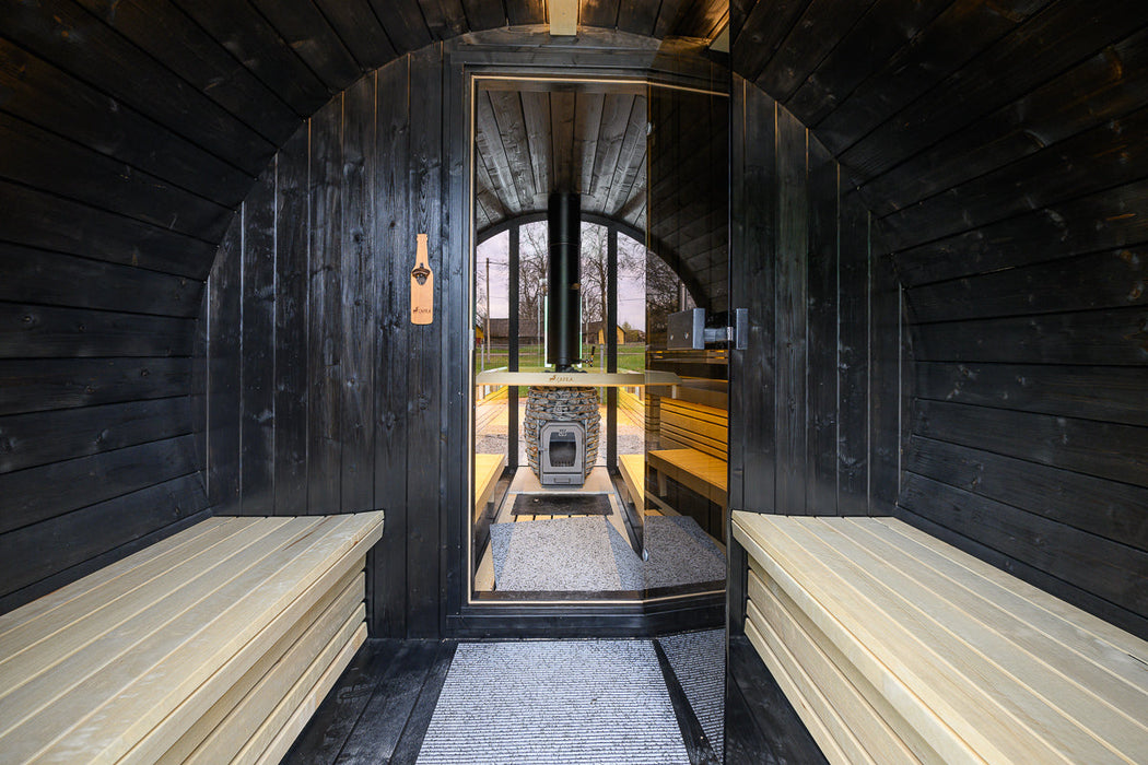 SaunaSupply SUSI 400 Thermowood Outdoor Sauna - 6 Person