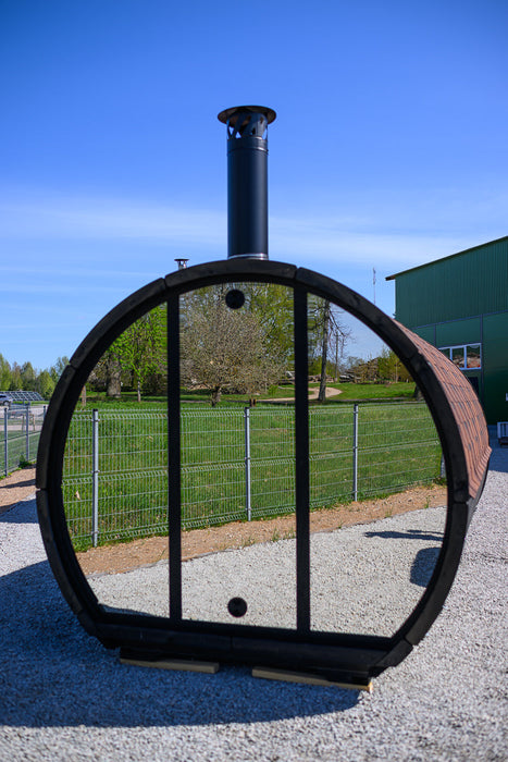 SaunaSupply SUSI 400 Thermowood Outdoor Sauna - 6 Person