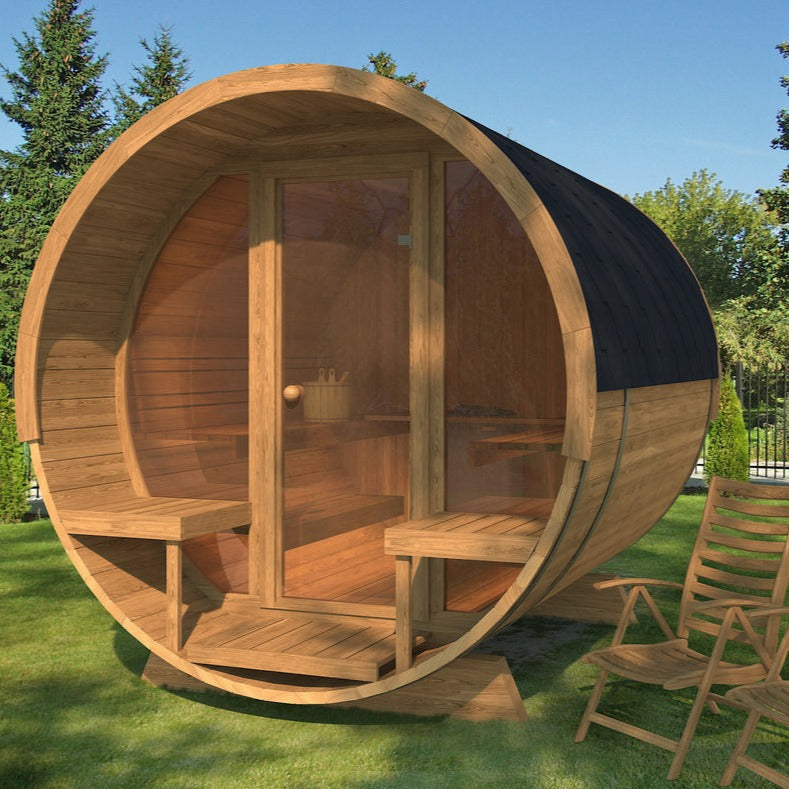 SAUNAONES® Barrel Sauna Serenity Nature Air 7