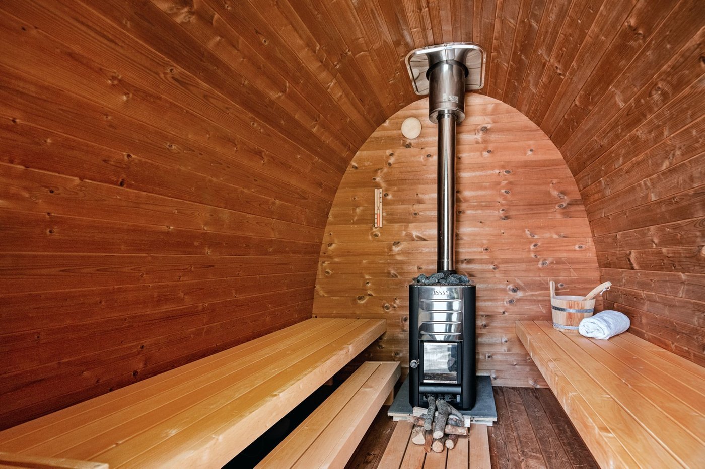 Tolva sauna pod (Thermowood) - 2.25 x 2.6m